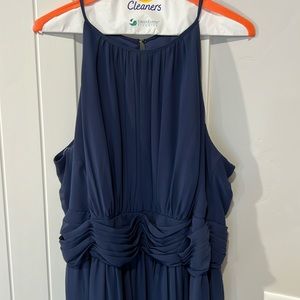 Beautiful David’s Bridal bridesmaids/mother of the bride dress.